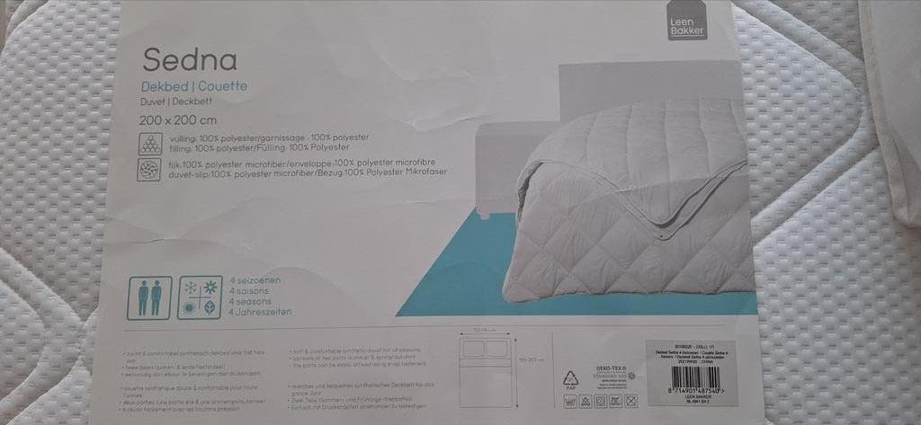 4 seizoenen dekbed 200 x 200, Ophalen, Zo goed als nieuw, Wit, Deken of Dekbed