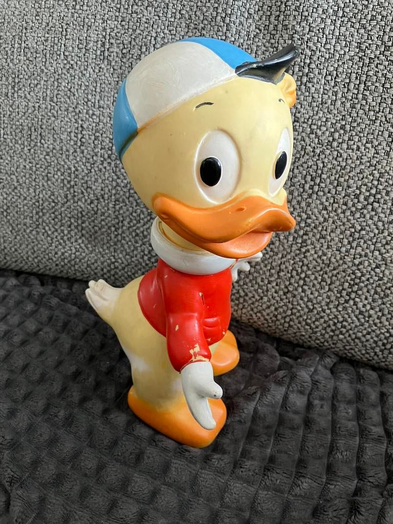 Disney piepspeelgoed kwik neefje donald duck 24 cm, Ophalen of Verzenden, Donald Duck, Gebruikt