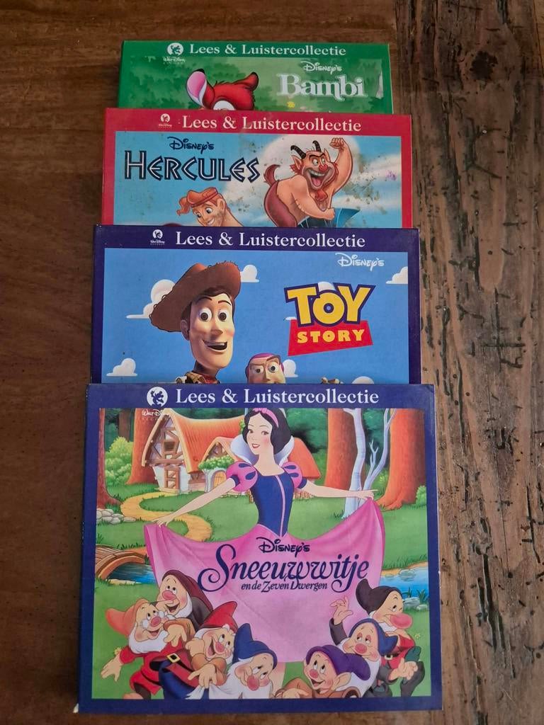 Kinder luister cd’tjes, Ophalen, Zo goed als nieuw