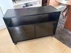 Tv kastje met glazen deuren, Huis en Inrichting, Ophalen, Gebruikt, 100 tot 150 cm, 50 tot 100 cm
