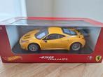 Ferrari 458 italia GT3 - 1/18 - Hotwheels, Hobby en Vrije tijd, Modelauto's | 1:18, Ophalen of Verzenden, Nieuw, Auto, Hot Wheels