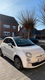 Fiat 500. Zeer goed staat. 2015. 121000km., Auto's, Voorwielaandrijving, Stof, Wit, Handgeschakeld