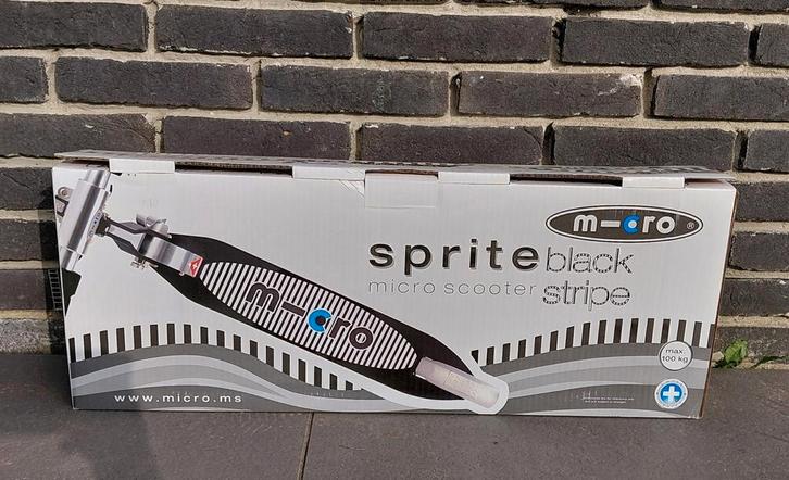 Step Micro Sprite Black vanaf 5 jaar, Fietsen en Brommers, Steps, Ophalen