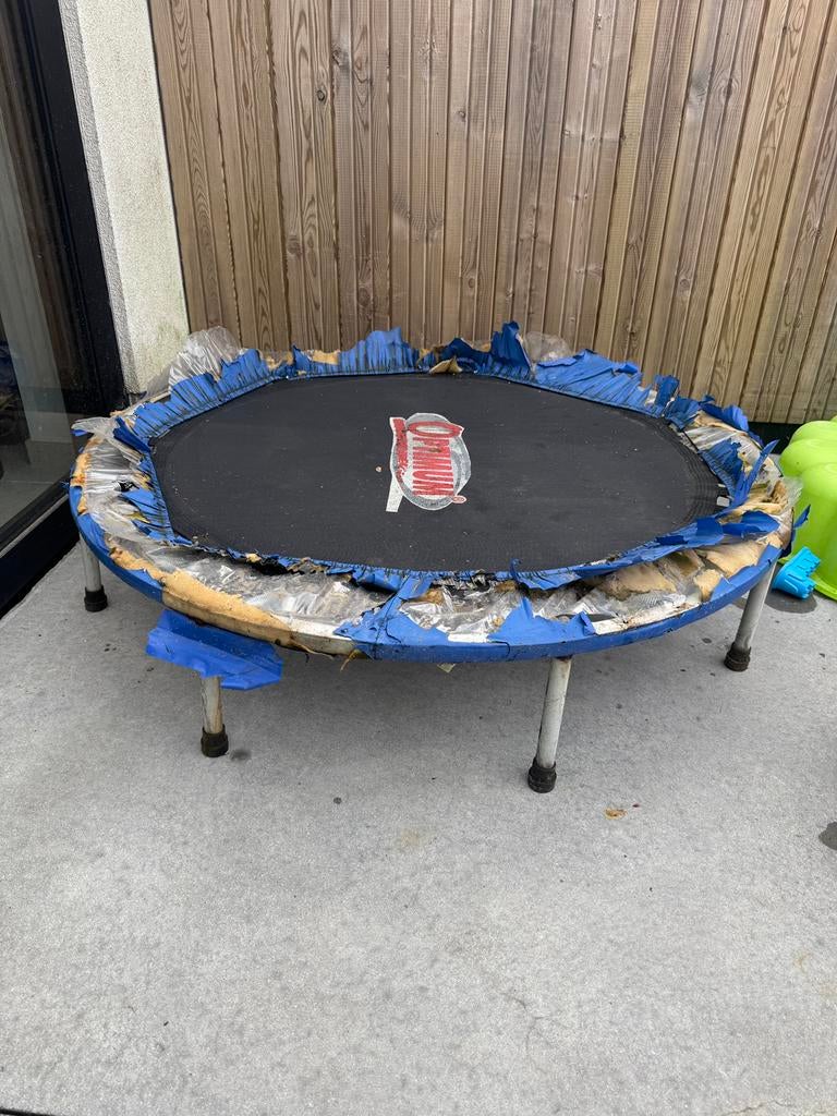 Trampoline diameter 1 meter, Kinderen en Baby's, Speelgoed | Buiten | Trampolines, Zo goed als nieuw, Ophalen