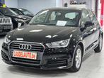 Audi A1 Sportback 1.0TFSI Gps Clim Blue Sensors Cd StartStop, Auto's, Stof, 95 pk, Zwart, Bedrijf