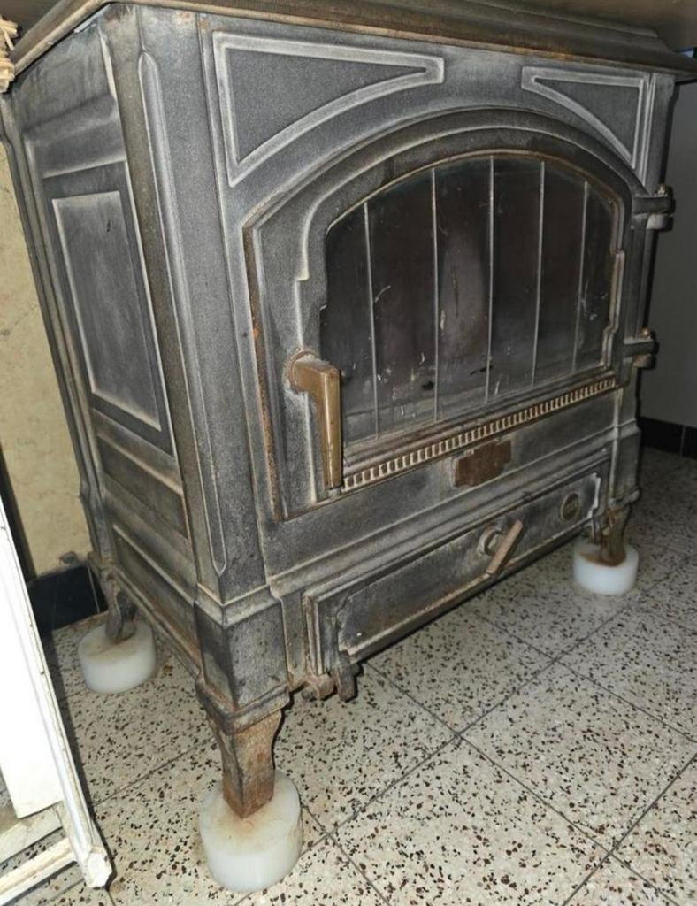 Houtkachel, Huis en Inrichting, Ophalen, Gebruikt, Hout, Houtkachel