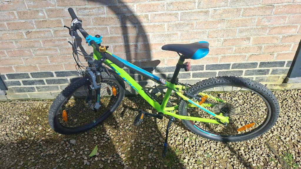 Jongensfiets  cube, Vélos & Vélomoteurs, Enlèvement, Utilisé, 24 pouces, Cube