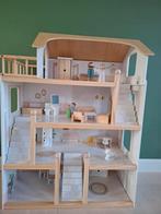 GROOT HOUTEN POPPENHUIS «BLANCHE» petit amelie, Kinderen en Baby's, Speelgoed | Poppenhuizen, Ophalen, Poppenhuis