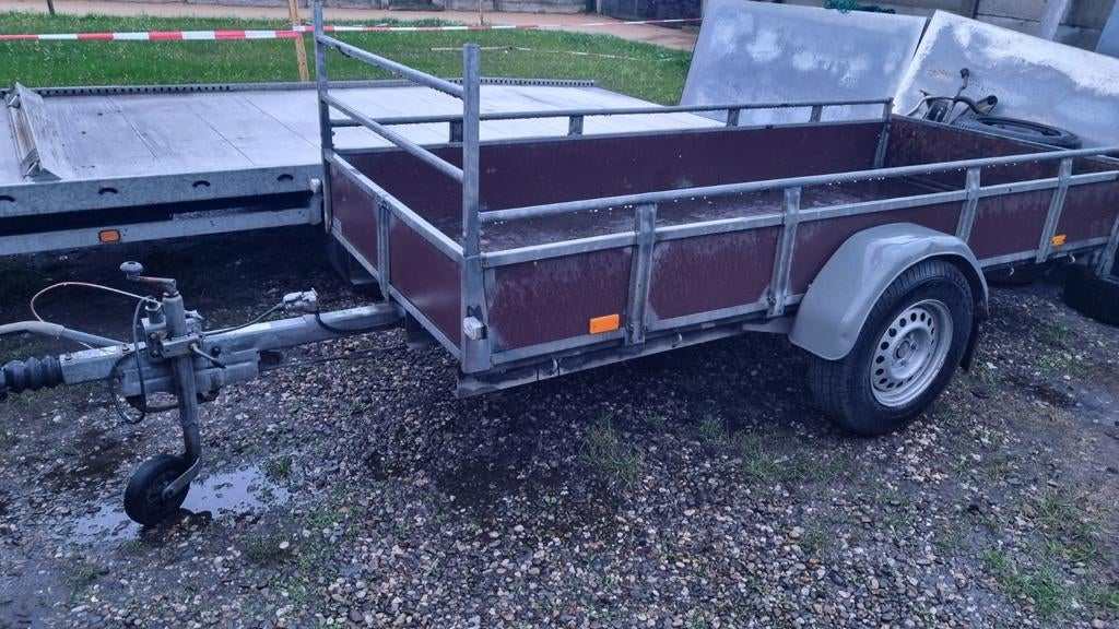 Aanhangwagen enkelasser, Auto diversen, Aanhangers en Bagagewagens, Ophalen