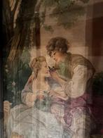 Olieverfschilderij Frans Geerts, Enlèvement