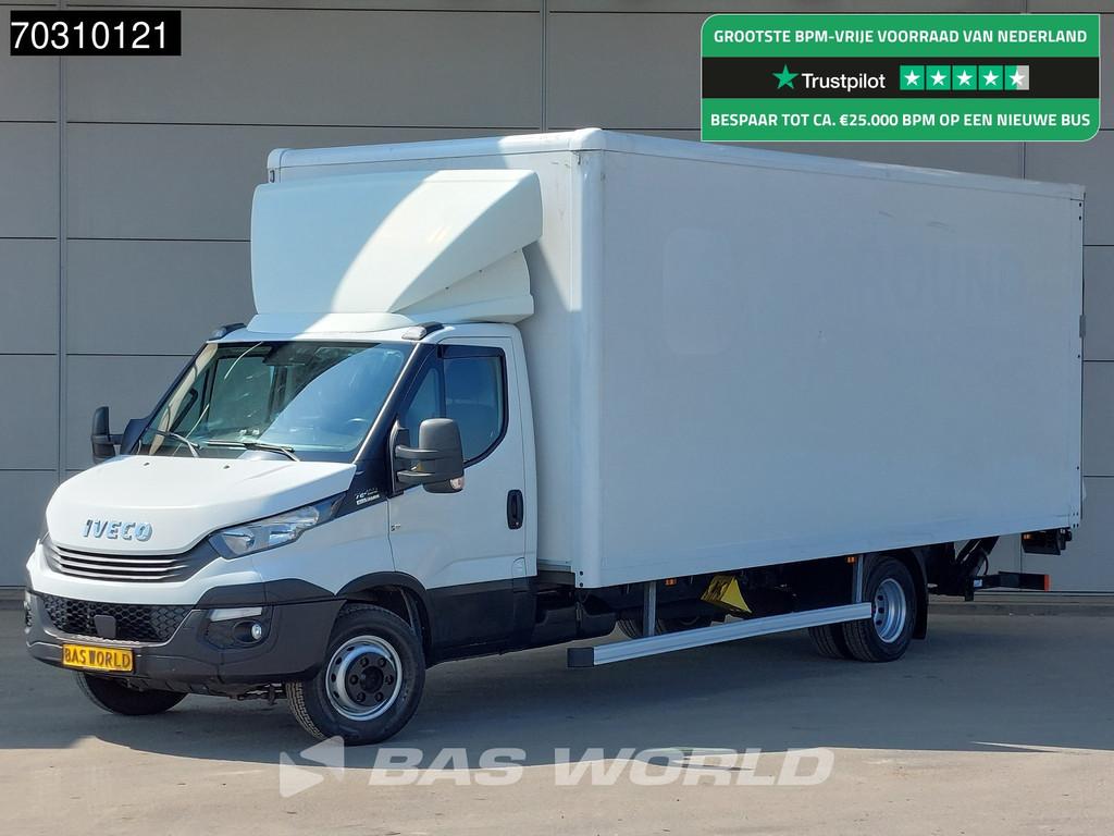Iveco Daily 72C18 3.0L Automaat 1000KG Laadklep Luchtvering, Auto's, Automaat, Stof, Gebruikt, Euro 6