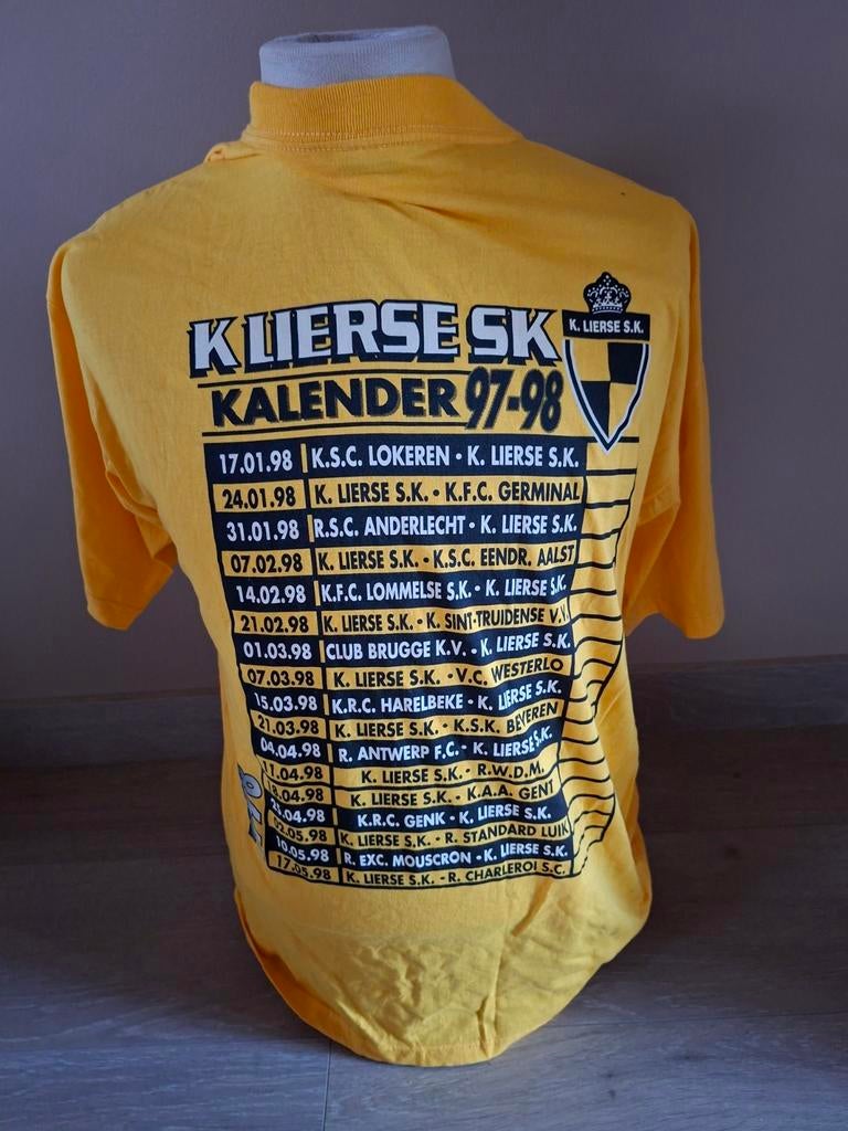 Retro t-shirt lierse sk, sk lierse 1997-1998, Ophalen of Verzenden, Shirt