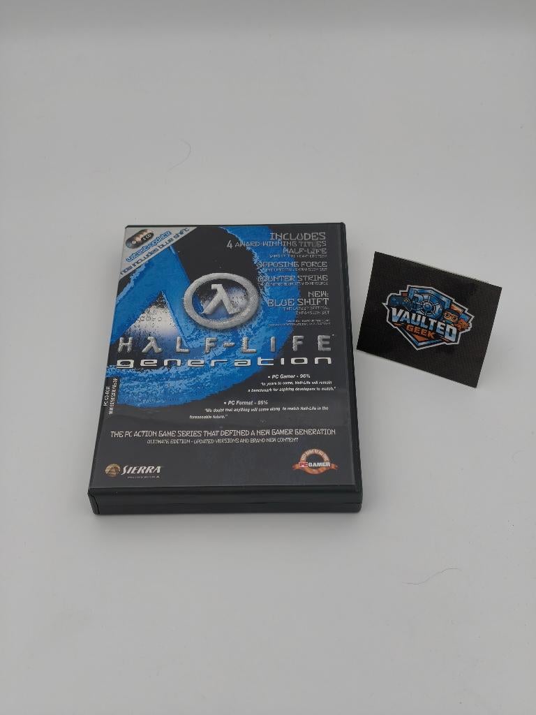 Half-Life Generation PC 4 Disc Edition, Games en Spelcomputers, Gebruikt, Vanaf 18 jaar, Shooter, 1 speler