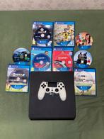 Ps4 avec manette et jeux video, Consoles de jeu & Jeux vidéo, Enlèvement ou Envoi, Comme neuf, Original