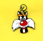 Rare pins titi et gros minet le chat ( warner bros ) t365, Envoi, Comme neuf, Figurine, Insigne ou Pin's