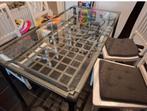 Table salle à manger Ikea, Maison & Meubles, Tables | Tables à manger, 100 à 150 cm, Cinq personnes ou plus, Verre, Enlèvement