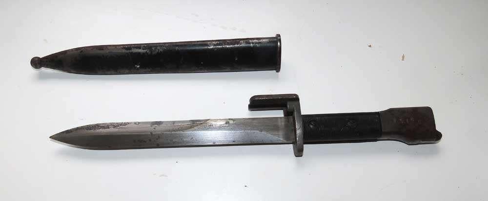 bajonet FAL m2, Verzamelen, Militaria | Algemeen, Ophalen of Verzenden, Landmacht, Mes of Dolk