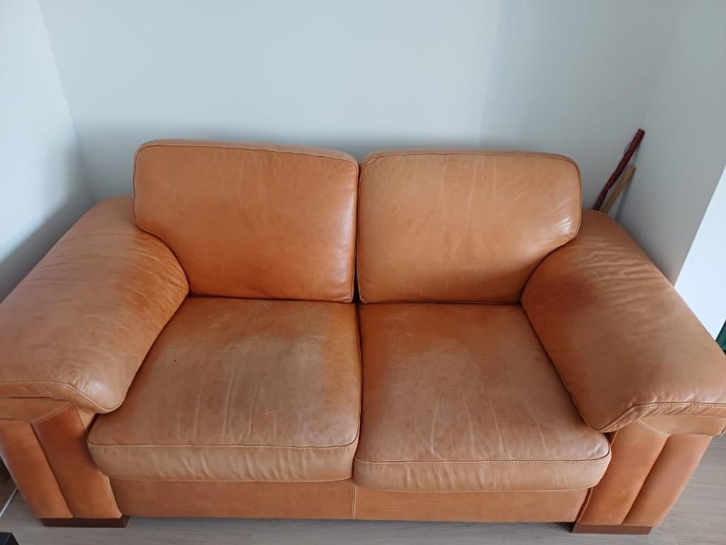 siège double, 75 à 100 cm, Enlèvement, Utilisé, Cuir