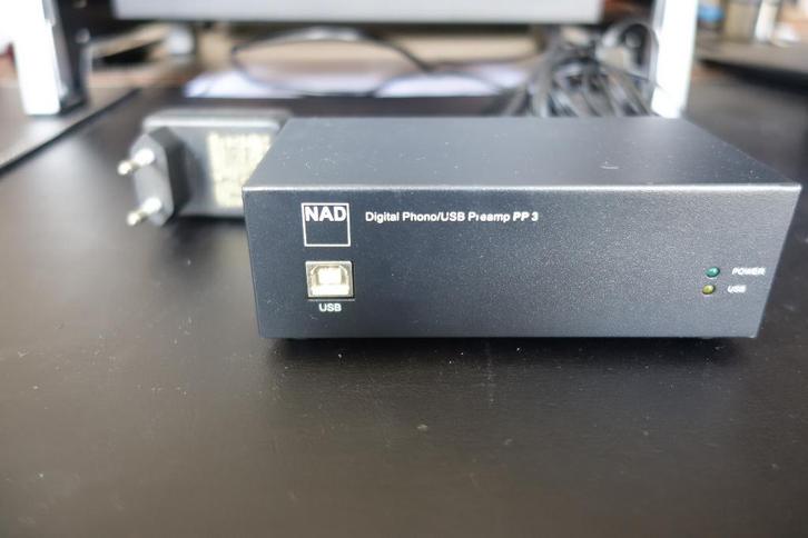 Préampli phono NAD PP-3 MM/MC, TV, Hi-fi & Vidéo, Amplificateurs & Ampli-syntoniseurs, Utilisé, Autres marques, Enlèvement ou Envoi