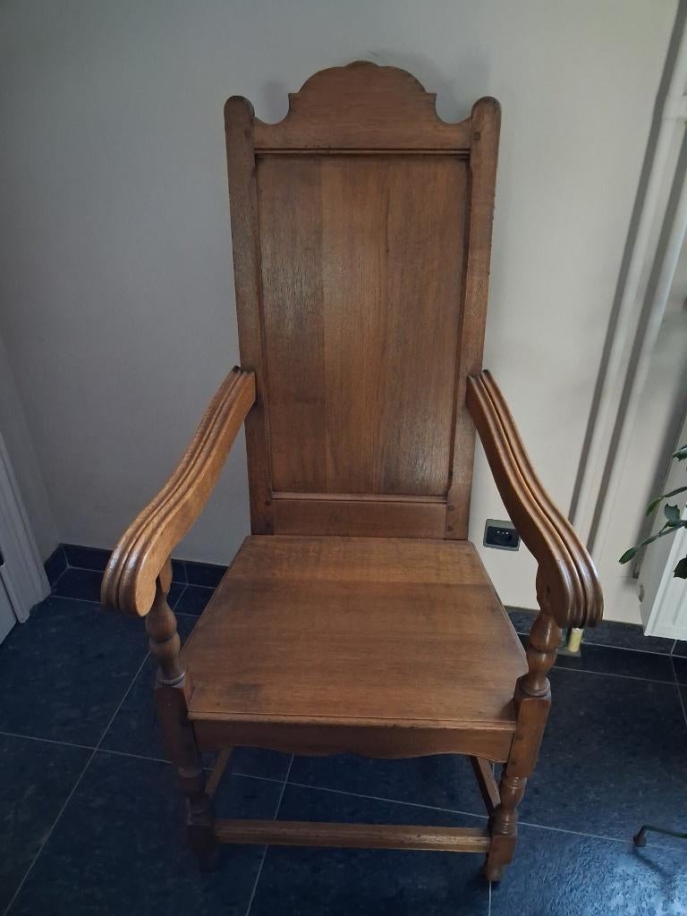 Siège en bois (chêne), Maison & Meubles, Neuf, Brun, Enlèvement, Bois