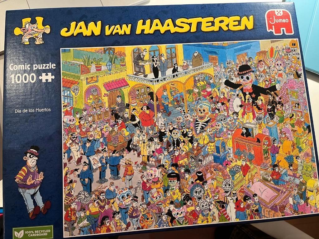 Puzzels Jan van Haasteren, Hobby en Vrije tijd, Denksport en Puzzels, Zo goed als nieuw, Legpuzzel, 500 t/m 1500 stukjes, Ophalen of Verzenden