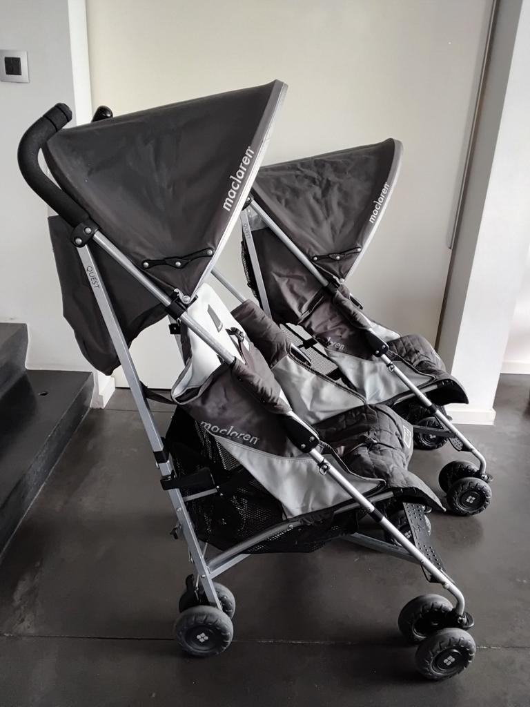 2x Maclaren - Buggy - Quest

(Ook apart te koop), Ophalen, Maclaren, Regenhoes