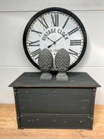 Vintage klok XXL, Huis en Inrichting, Woonaccessoires | Klokken, Ophalen of Verzenden, Zo goed als nieuw