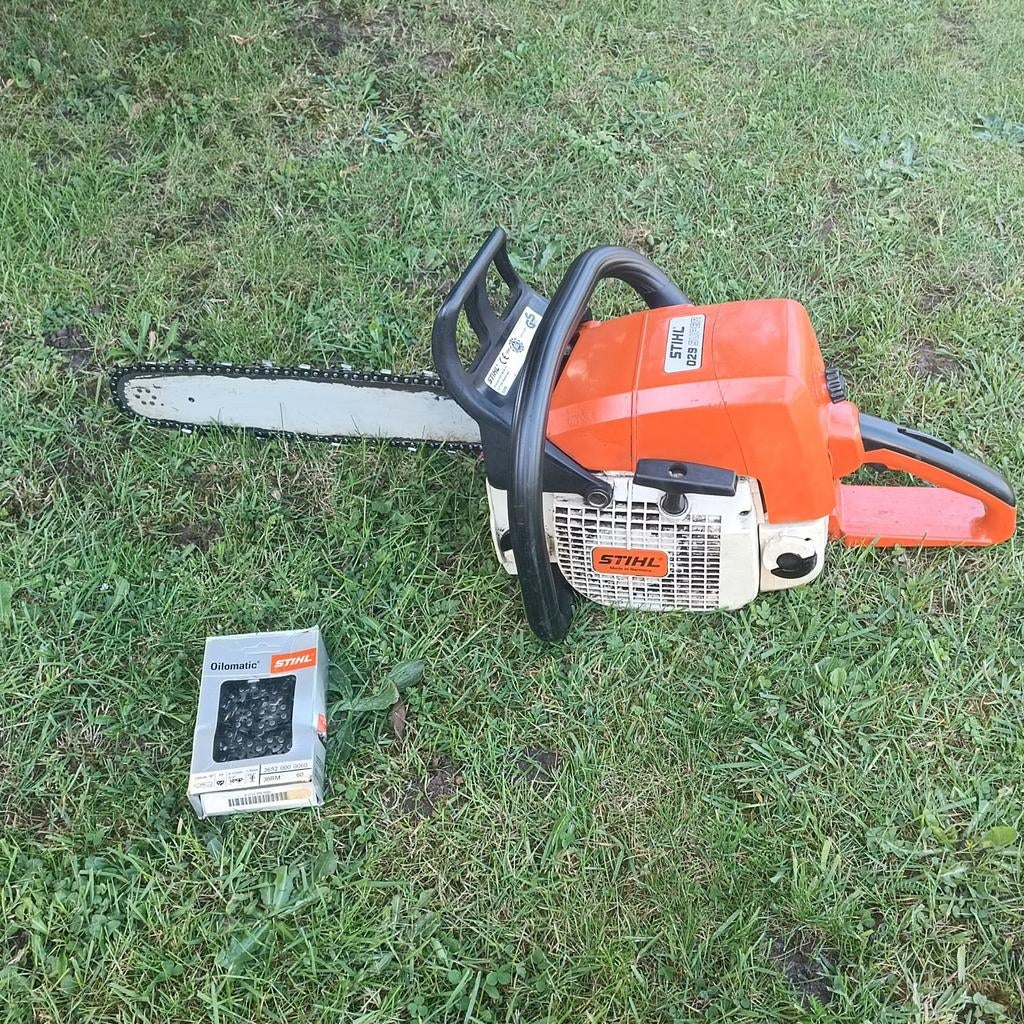 Stihl 029 Super, Ophalen