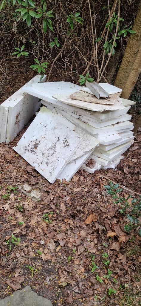 8 m2 piepschuim platen GRATIS, Ophalen