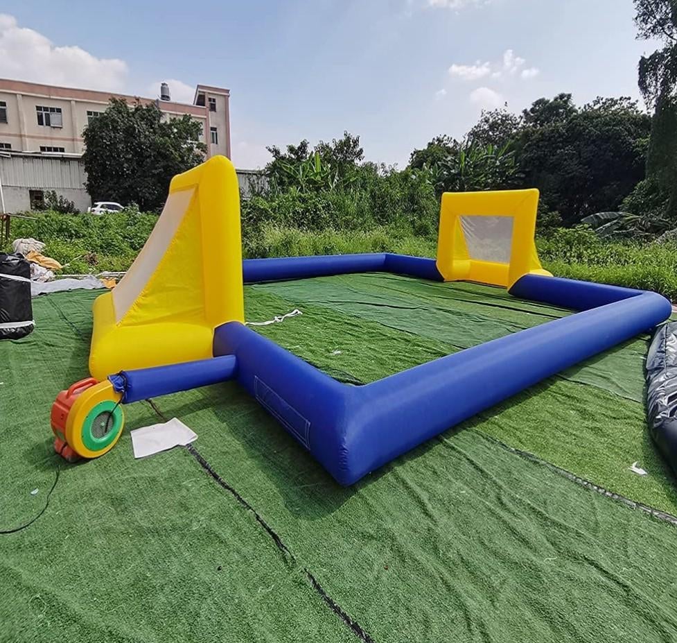 Voetbal Panna opblaasbaar springkasteel kussen veld, Ophalen