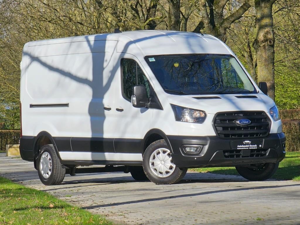 Ford transit 2.0 TDCI L3H2 350L RWD | 3ZIT | BTW, Auto's, Parkeersensor, 2500 kg, Wit, Bedrijf
