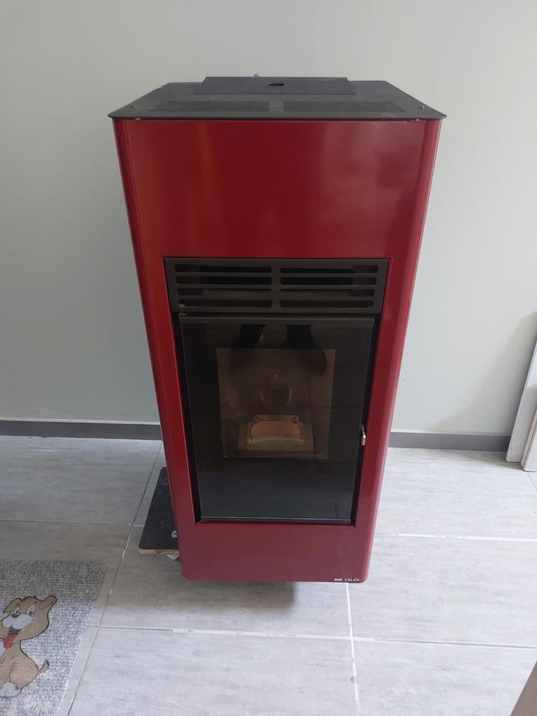 Pelletkackel, Huis en Inrichting, Kachels, Ophalen, Zo goed als nieuw, Vrijstaand, Pelletkachel