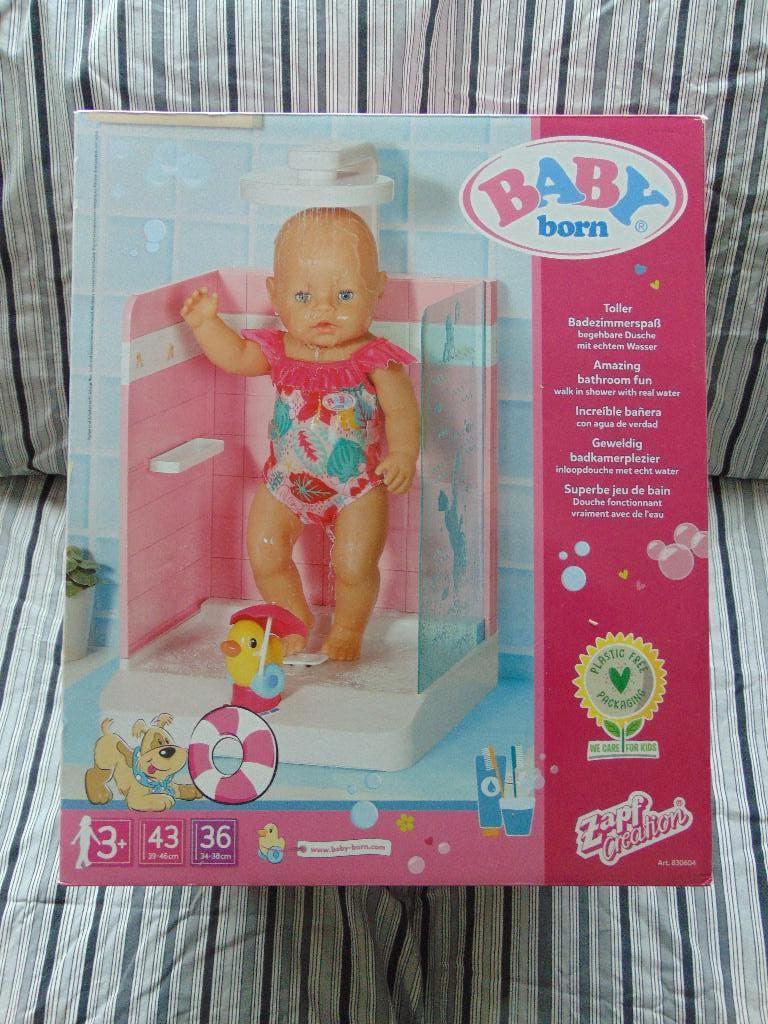 Douche Zapf Baby Born, douche à l'italienne BABY born, neuve, Enfants & Bébés, Jouets | Poupées, Neuf, Autres types, Enlèvement ou Envoi