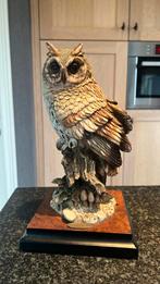 statue de hibou Giuseppe Armani, Enlèvement, Statue