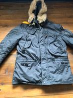 Winterjas heren grijs, Ophalen of Verzenden, Zo goed als nieuw, Maat 52/54 (L), Grijs