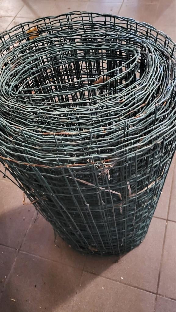 Tuindraad 80 cm hoog  en een 15 tot 20m lang, Ophalen, Draad