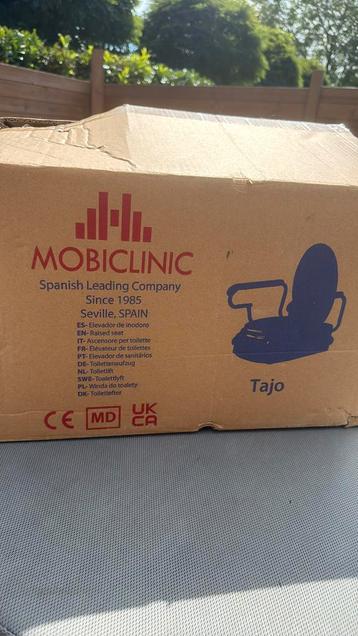 Mobiclinic toiletlift mobiliteitstoiletverhoger beschikbaar voor biedingen