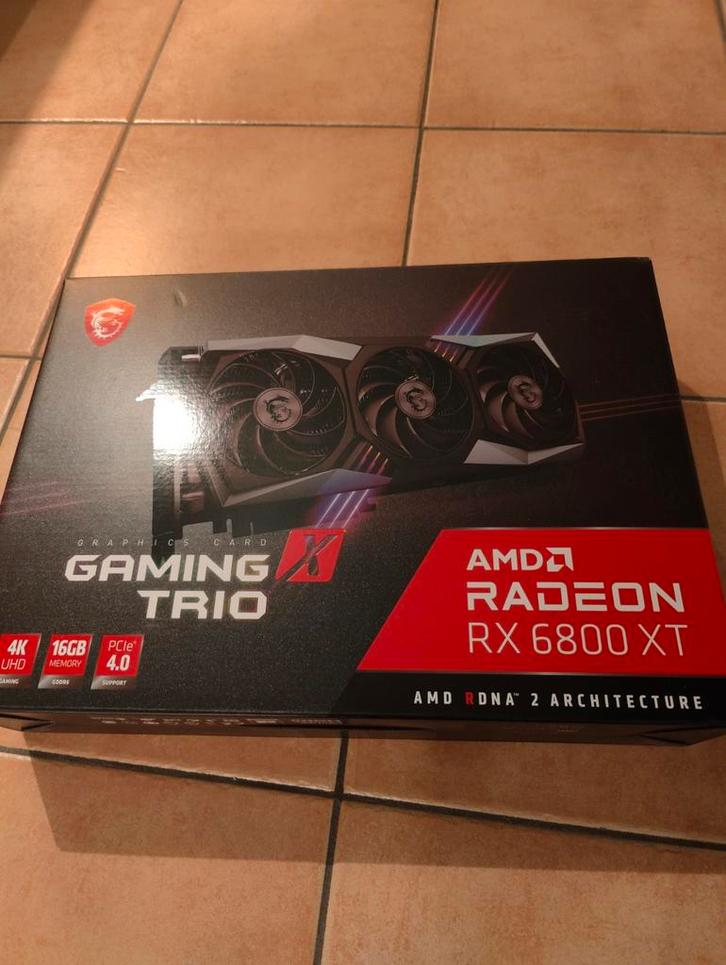 AMD RX 6800 XT radeon gaming pro, Computers en Software, Videokaarten, Zo goed als nieuw, AMD, GDDR6, Ophalen of Verzenden