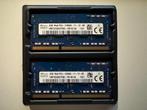 Mémoire RAM SK Hynix 2x2 Go DDR3 1600 MHz, Computers en Software, RAM geheugen, DDR3, Ophalen of Verzenden, Zo goed als nieuw