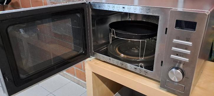 combi-microgolfoven Moulinex, Elektronische apparatuur, Microgolfovens, Zo goed als nieuw, Vrijstaand, Combi-microgolfoven, 45 tot 60 cm