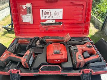 Coffret Hilti 3 machine 22V beschikbaar voor biedingen