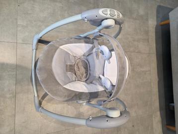 Bo Jungle Portable Swing Dolphy Grey - Automatische schommel beschikbaar voor biedingen