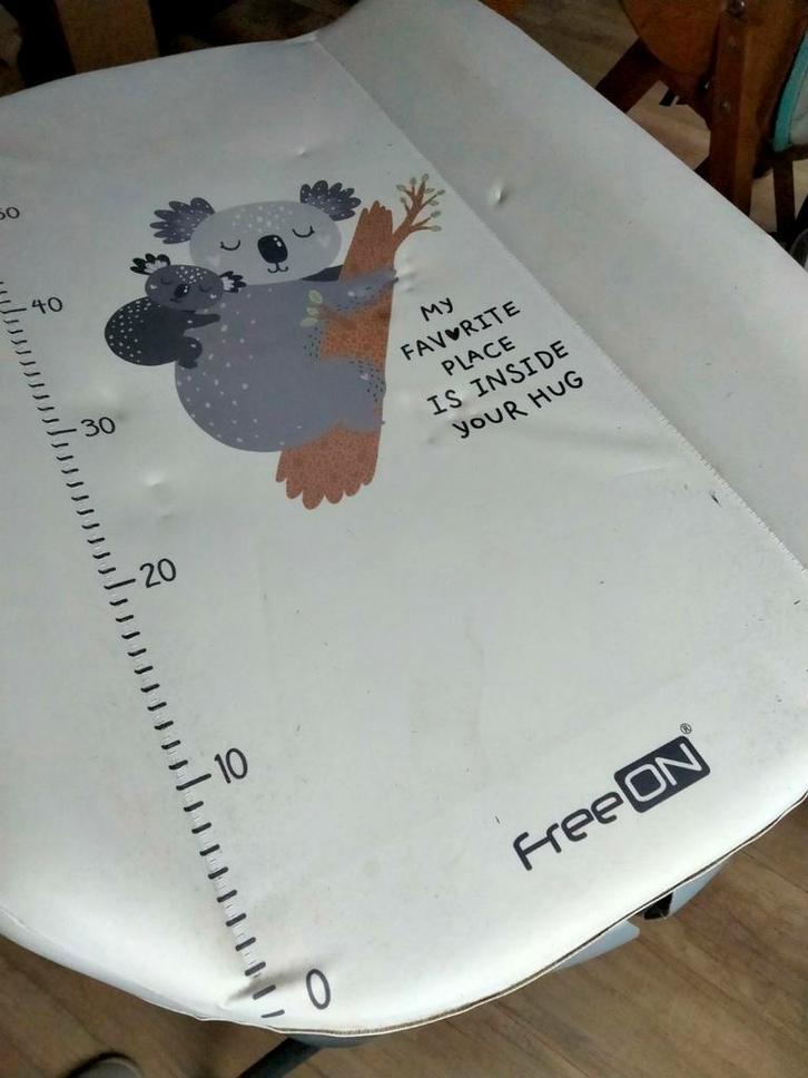 FreeON Badkommode met standaard - Verzorgingstafel - Koala, Kinderen en Baby's, Badjes en Verzorging, Gebruikt, Aankleedkussen