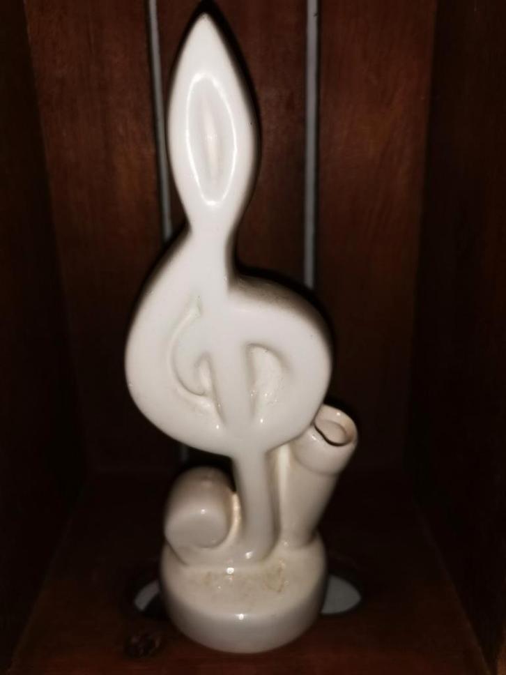 Solsleutel in aardewerk voorzien om dirigent maatstok optie, Antiek en Kunst, Antiek | Keramiek en Aardewerk, Ophalen of Verzenden