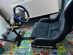 Playseat met Thrustmaster T150, Games en Spelcomputers, Spelcomputers | Sony Consoles | Accessoires, Ophalen, Zo goed als nieuw