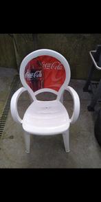 Chaises de jardin en plastique coca cola, Tuin en Terras, Tuinstoelen, Ophalen, Gebruikt, Plastic