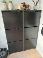 Ikea schoenenrek (bruin / zwart), Ophalen, Gebruikt