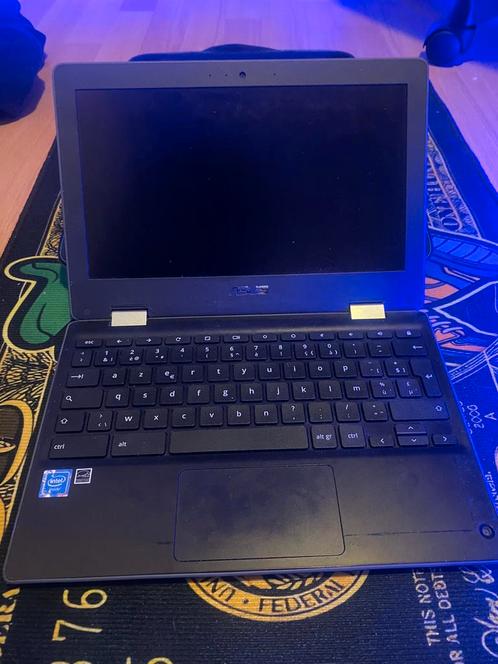 Asus chromebook, Computers en Software, Chromebooks, Zo goed als nieuw, 10 inch of minder, 4 GB of minder, 32 GB of minder, Azerty