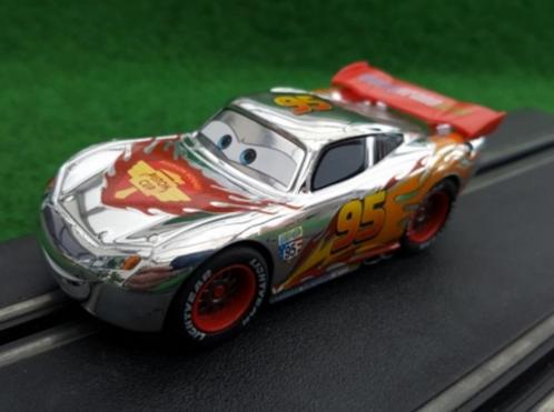 Carrera Go: Silver Lightning McQueen, Kinderen en Baby's, Speelgoed | Racebanen, Gebruikt, Racebaan, Elektrisch, Carrera, Ophalen of Verzenden