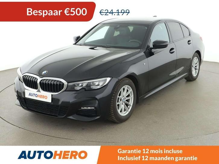 BMW 3 Serie 318 318d M Sport (bj 2021), Auto's, BMW, Te koop, 3 Reeks, ABS, Achteruitrijcamera, Airbags, Airconditioning, Android Auto